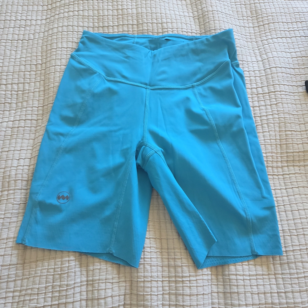 Women's Blue Athletic Shorts